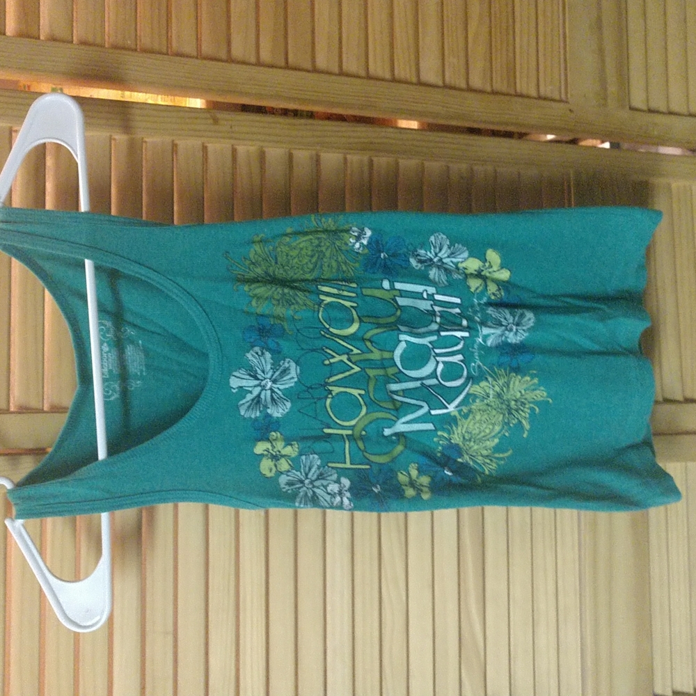 Billabong Brand Women's Green Hawaii Tank-Size Medium-NWOT
